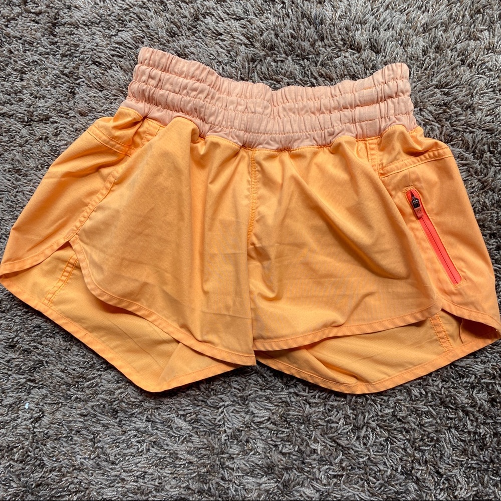 Orange Yellow Tracker Shorts
